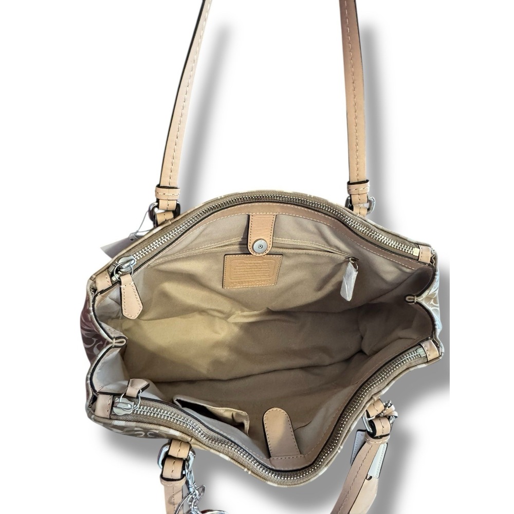 Y2k COACH Peyton Dream C Jordan Double Zip Carryall Shoulder‎ Bag NEW WITH TAG - Picture 5 of 8